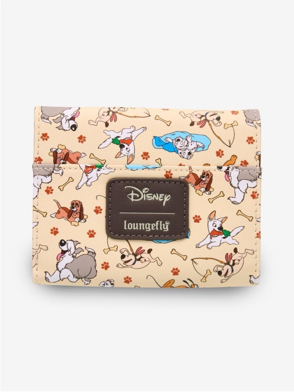 DISNEY LOUNGEFLY Dogs Play Mini Wallet Classic Cartoons NEW - Picture 2 of 9